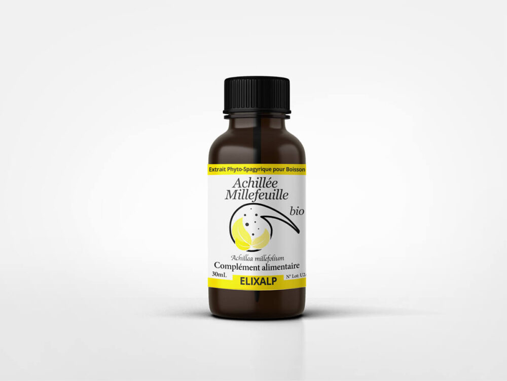 Achillée Millefeuille - Elixalp - 30 ml - Circulation - Cycle féminin