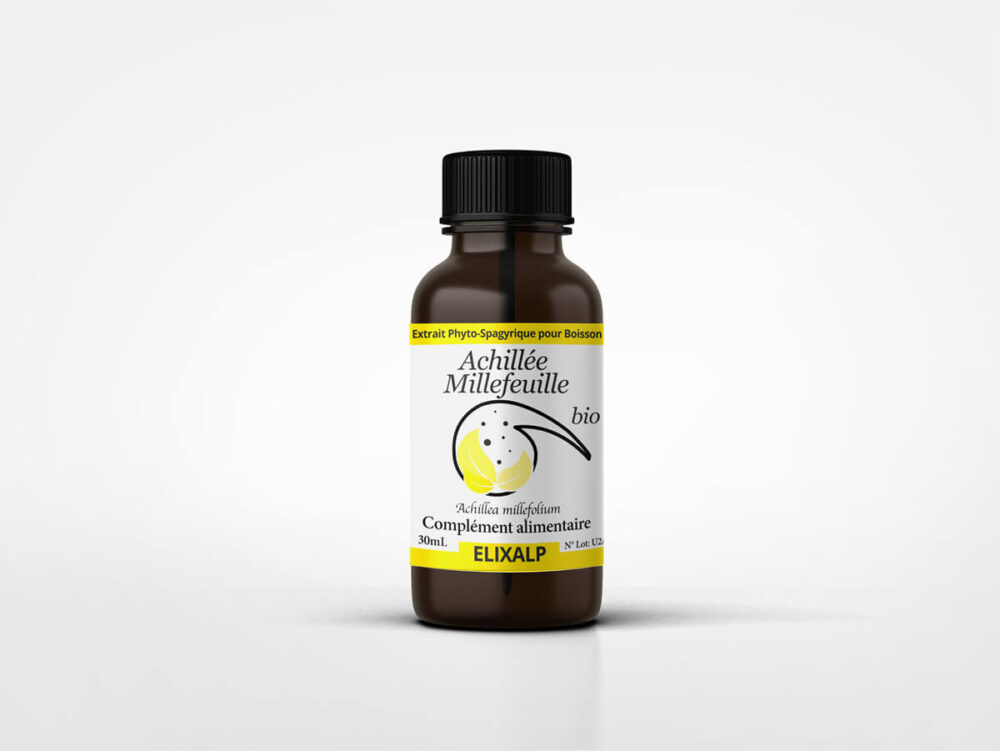 Achillée Millefeuille - Elixalp - 30 ml - Circulation - Cycle féminin - Hormones féminines