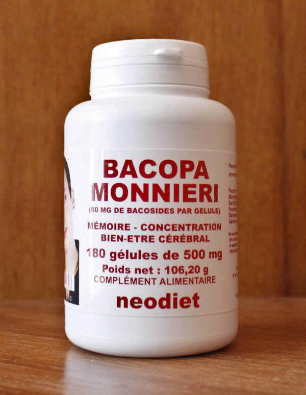 Bacopa monnieri - 180-60 gélules - neodiet