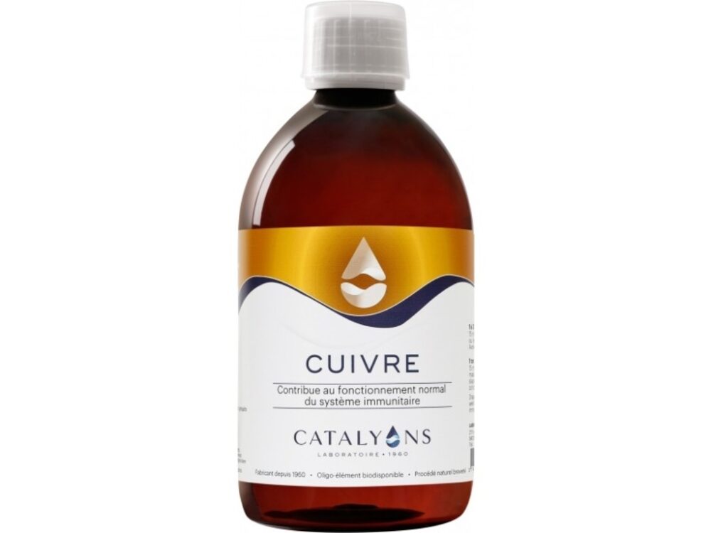 Cuivre - 500 ml - Catalyons - Les oligo-éléments et minéraux