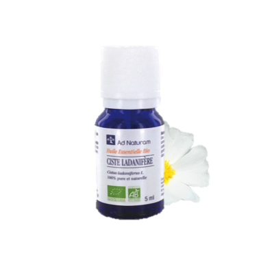 Huile essentielle de ciste ladanifère - 5 ml - Ad naturam