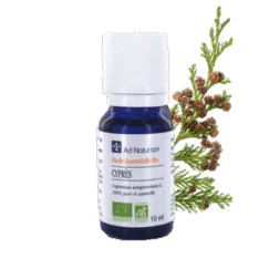 Huile essentielle de cyprès - 10 ml - Ad naturam - circulation