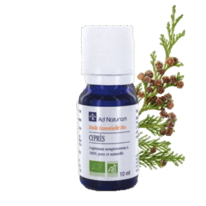 Huile essentielle de cyprès - 10 ml - Ad naturam - circulation