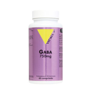 Gaba 750 mg - 60 comprimés - Vitall+ - Sommeil