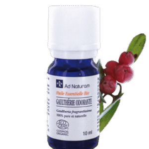 Huile essentielle de gaulthérie odorante - 10 ml - AD Naturam - articulations
