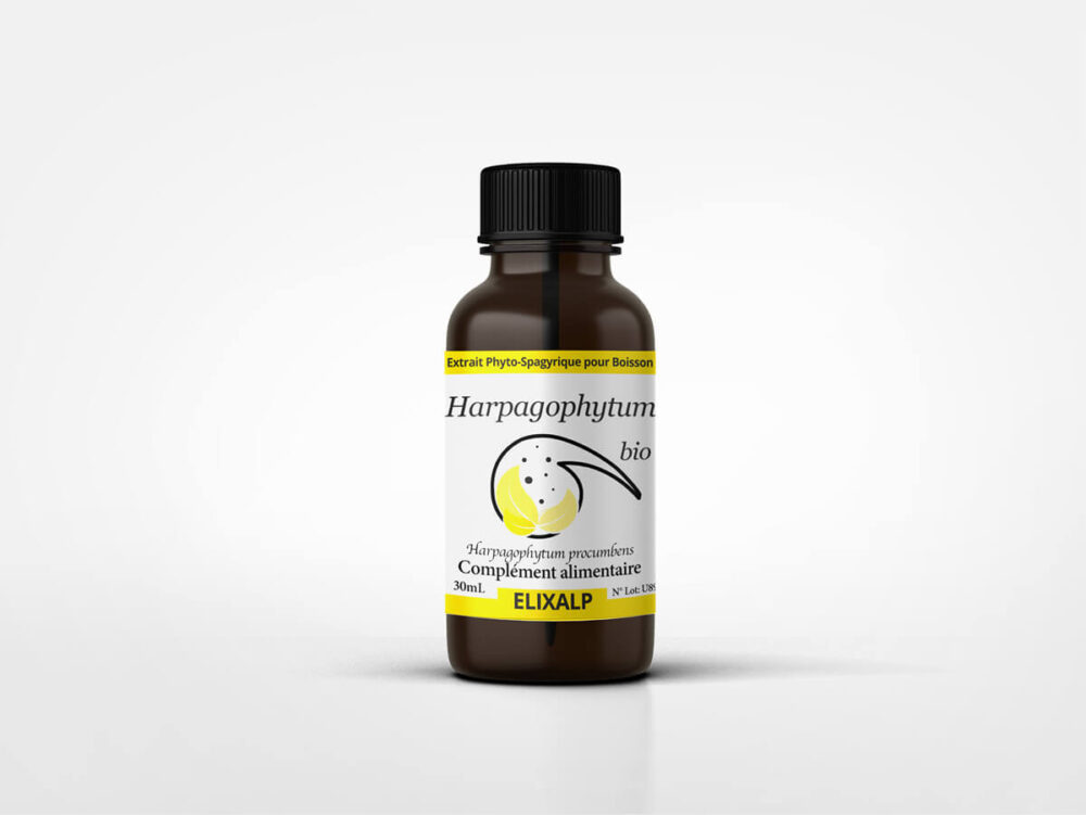 Harpagophytum bio - 30 ml - Elixalp - Douleurs-confort articulaire