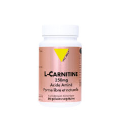 L-Carnitine 250 mg - 50 gélules - Vitall+