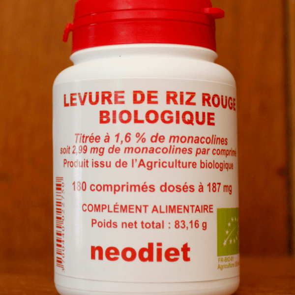 Levure de riz rouge - 200 comprimés - Neodiet