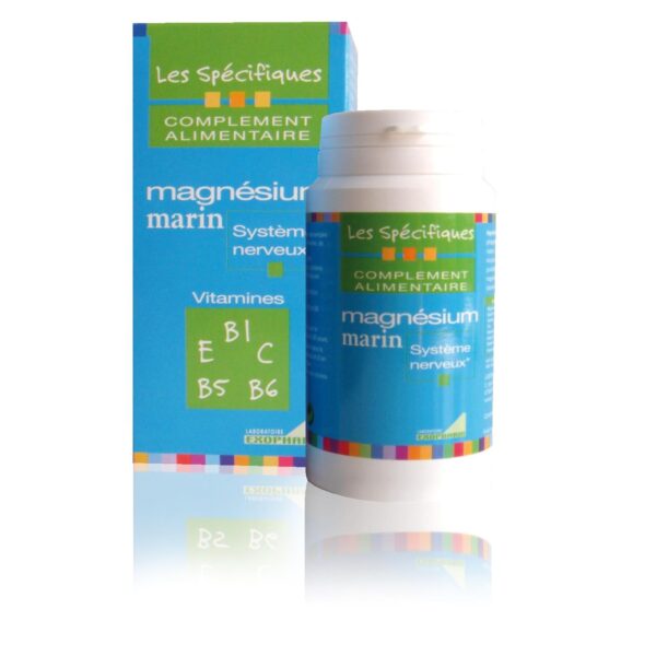 Magnésium marin - 60 comprimés - Nutrition concept - Muscles et tendons - Stress