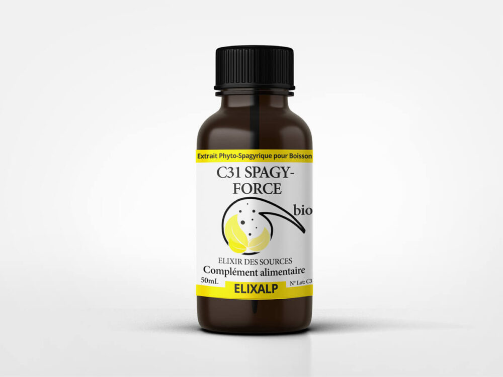 Spagy Force - 30 ml - elixalp - Energie-Fatigue