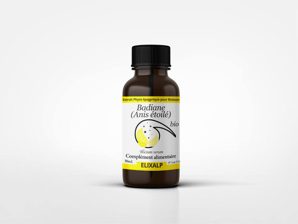 Badiane - Elixalp - 30 ml - Digestion - estomac