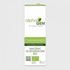 Macérât de bourgeon de châtaignier bio - 50 ml - Alphagem - Les bourgeons
