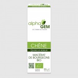 Macérât de bourgeon de chêne bio - 50 ml - Alphagem