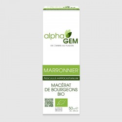 Bourgeon de marronnier - 50 ml - Alphagem - veineuse