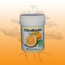Citrobiotic - extrait de pépin de pamplemousse - 100 comprimés - Energie-fatigue - immunité