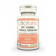 Citrotonic - Pépins de pamplemousse - acérola - propolis - LT Labo - immunité - Les compléments alimentaires