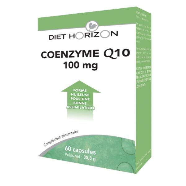 Coenzyme Q10 - 60 gélules - Diet horizon