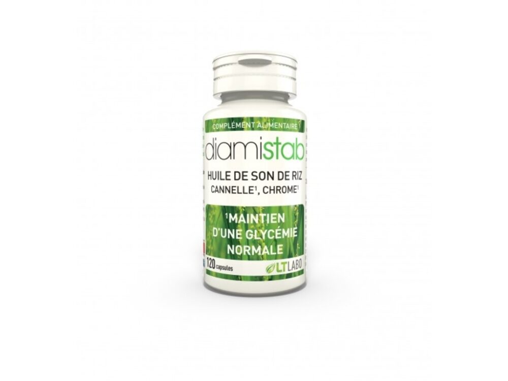 Diamistab - Glycémie - 120 capsules - LT labo - Les compléments alimentaires