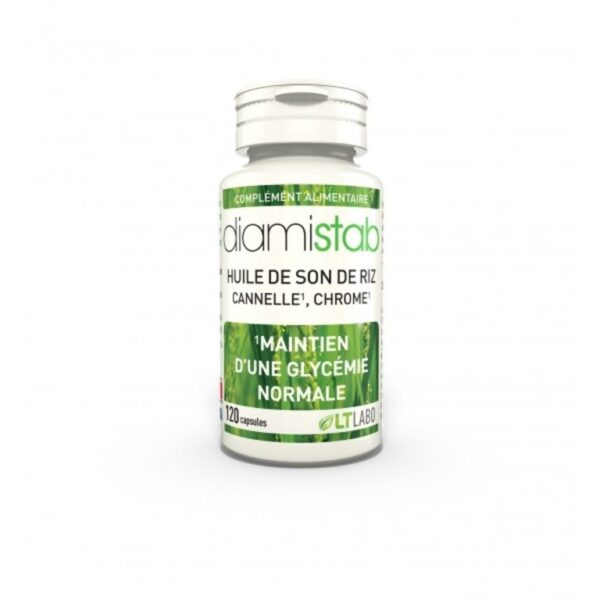 Diamistab - Glycémie - 120 capsules - LT labo - Les compléments alimentaires
