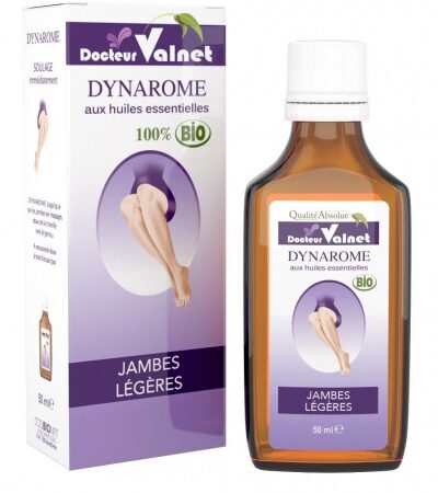 dynarome circulation des jambes - 100ml - 50ml - Dr valnet - circulation