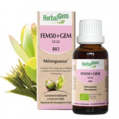 Fem50+Gem complexe ménopause - 50 ml - Herbalgem - Hormones féminines