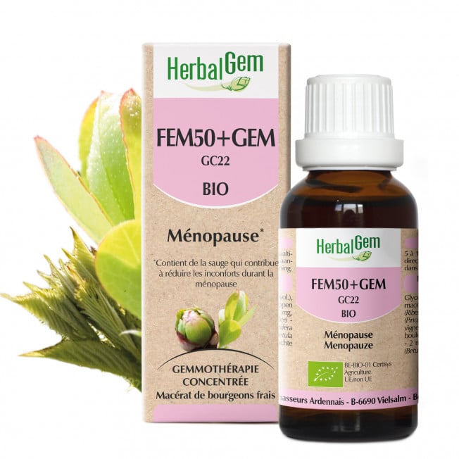 Fem50+Gem complexe ménopause - 50 ml - Herbalgem