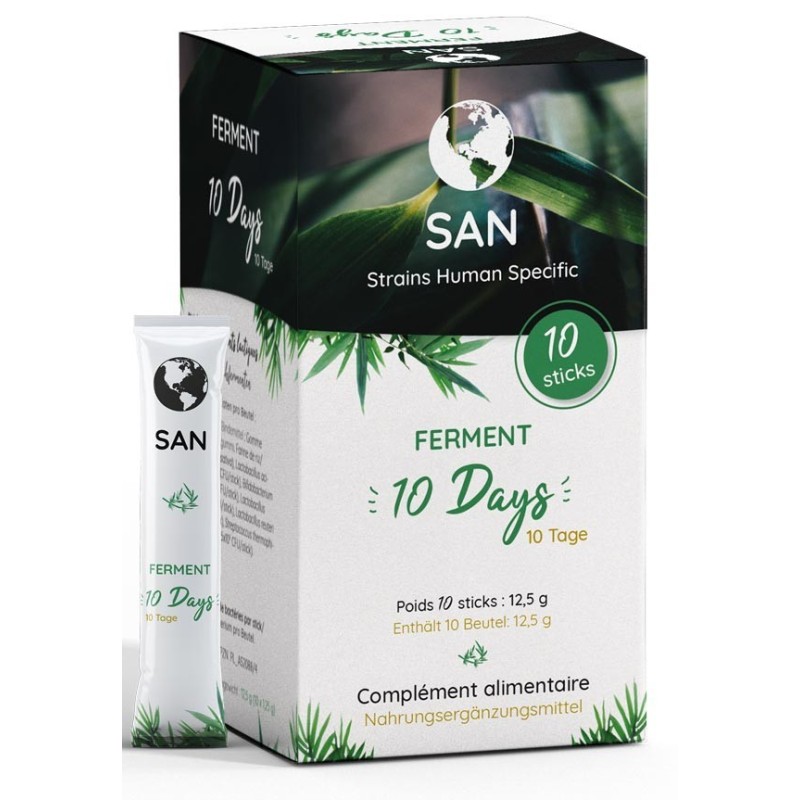 Ferments 10 days - 10 sachets - Probiotiques SAN