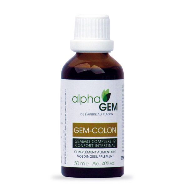 Gem-colon - Gemmo-complexe - 50 ml - Alphagem - Les bourgeons - Transit