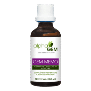 Gem-Mémo - Gemmo-complexe - 50 ml - Alphagem - Mémoire