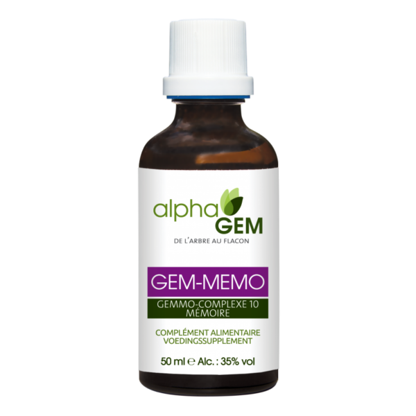 Gem-Mémo - Gemmo-complexe - 50 ml - Alphagem - Mémoire