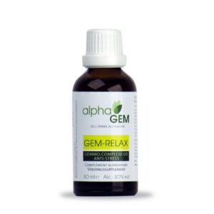 Gem-relax - Gemmo-complexe - 50 ml - Aphagem - Stress