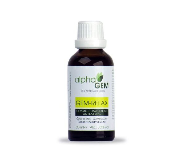 Gem-relax - Gemmo-complexe - 50 ml - Aphagem - Stress