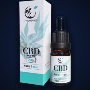 Huile de CBD coco - 10 ml - Pro'herbes _ Douleurs-confort articulaire - Sommeil - Stress