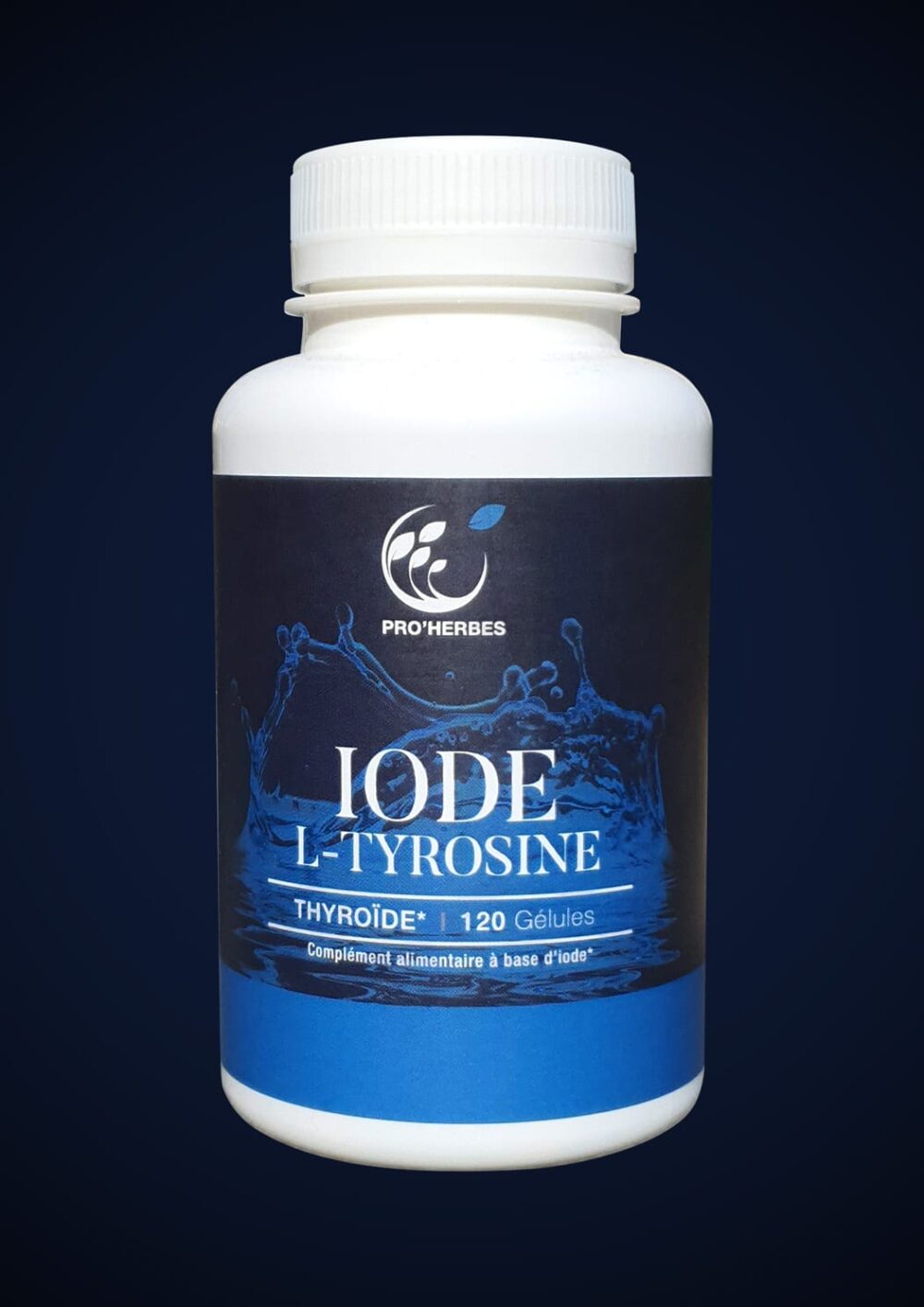 Iode L-thyrosine - 120 gélules - Pro'herbes