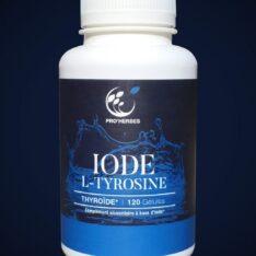 Iode L-thyrosine - 120 gélules - Pro'herbes - Thyroïde