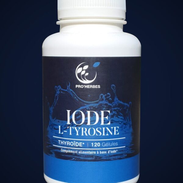 Iode L-thyrosine - 120 gélules - Pro'herbes