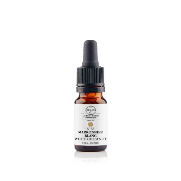 Fleur de Bach white chestnut - marronnier blanc - 20 ml -Elixir and Co