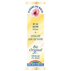 Fleur de Bach Olive - Olivier - 20 ml - Biofloral