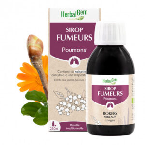 Sirop des fumeurs - 250 ml - Herbalgem - Les compléments alimentaires - Voies respiratoires