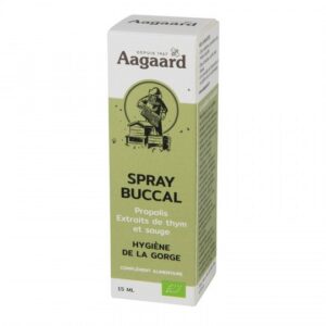 Spray buccal propolis - Spray 15 ml - Aagaard - immunité - Les produits de la ruche - O.R.L.