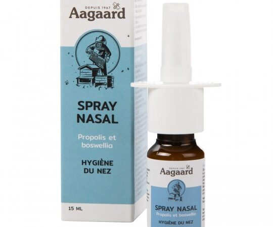 Spray nasal propolis - 15 ml - Aagaard - immunité - O.R.L. - Voies respiratoires