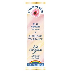 Fleur de Bach Vervain - Verveine - 20 ml - Biofloral