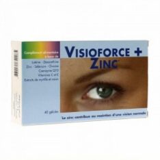 Visioforce + Zinc - 40 gélules - Nutrition concept - Les compléments alimentaires - Vision