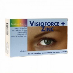 Visioforce + Zinc - 40 gélules - Nutrition concept