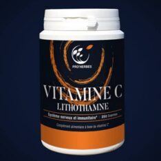 Vitamine C + Lithothamne - 250g - Pro'herbes - Energie-fatigue - Equilibre-acido-basique - immunité - Os et cartilages - Sportifs - Vitalité