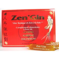 ZenGin - 20 ampoules - Nutrition concept