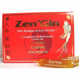 ZenGin - 20 ampoules - Nutrition concept - Energie-Fatigue