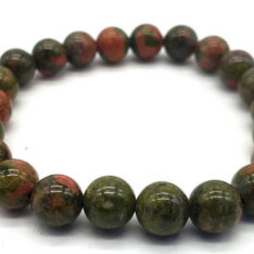 Bracelet unakite - 8 mm - Pro'Herbes