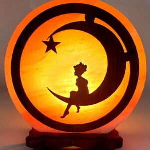 Lampe de sel de l'Himalaya Petit Prince - Esoterra - Lampes de sel