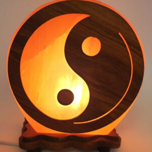 Lampe de sel de l'Himalaya Yin-Yang - Esoterra -
